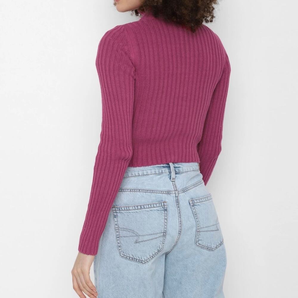 American Eagle Fitted Zip Up Jacket - image 2